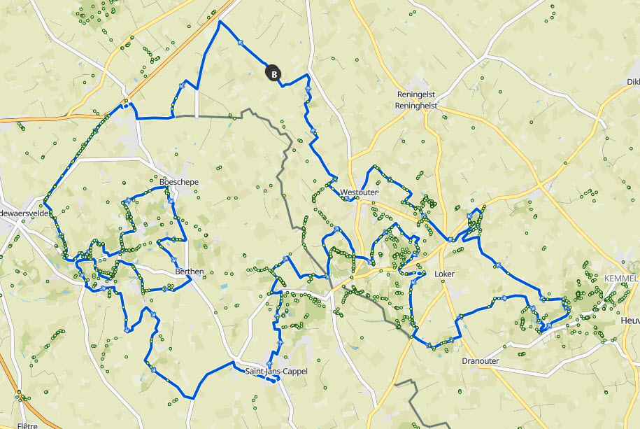 RitMTB05 59km 760hmKaart